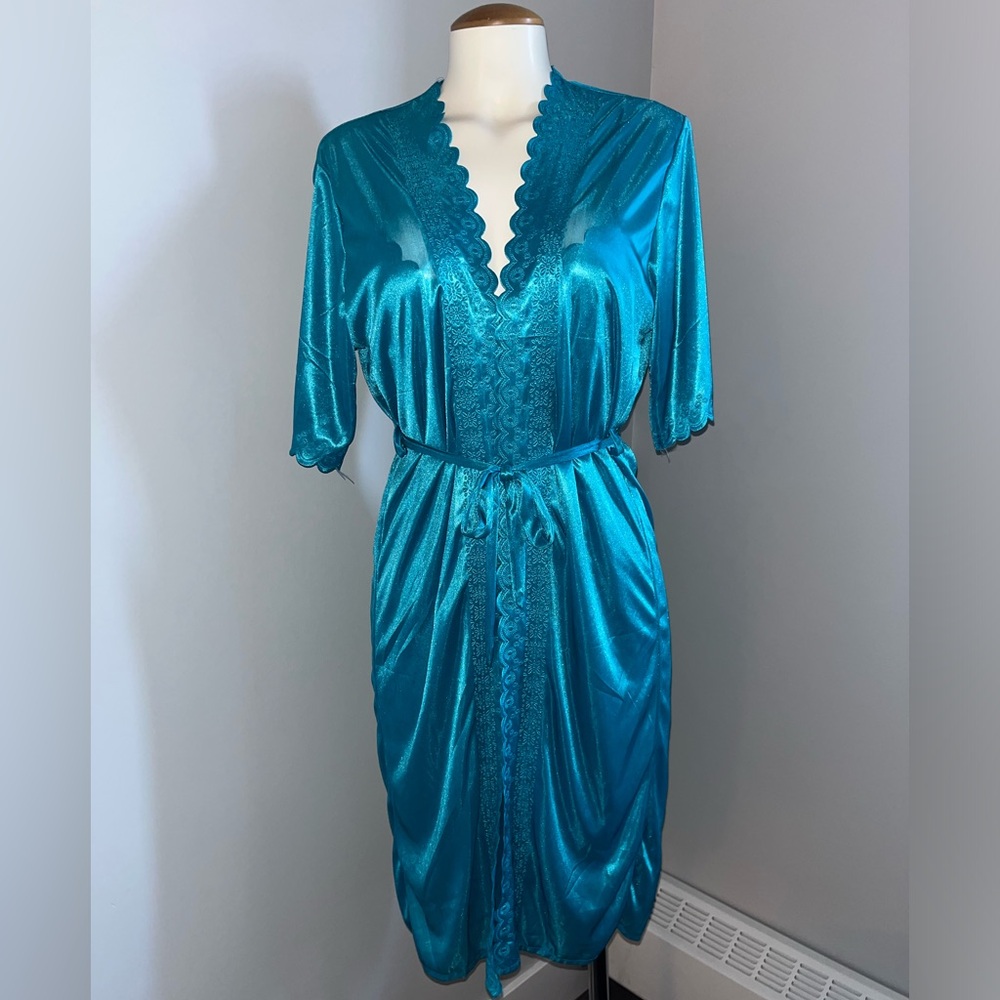 Night gown with Robe sleepwear nighties intimates